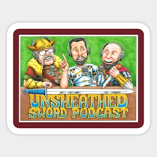 Unsheathed Sword Podcast Sticker